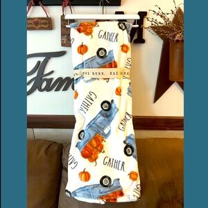 Rae Dunn Plush Fall Blanket